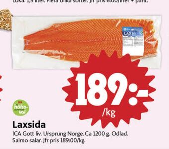 ICA Nära Ica gott liv lax erbjuda