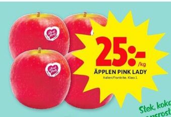 ICA Kvantum Pink lady äpplen erbjuda