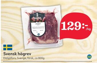 Hemköp Dalsjöfors högrev erbjuda
