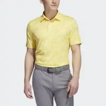 Prisma-print polo shirt