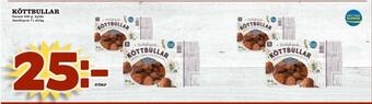 Bonum Matmarknad Köttbullar erbjuda