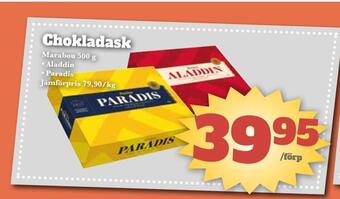 Bonum Matmarknad Chokladask erbjuda