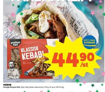 Coop Extra Kebab erbjuda