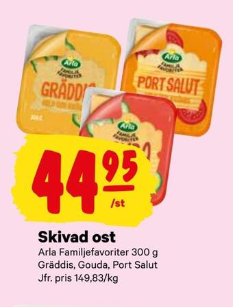 City Gross Skivad ost erbjuda