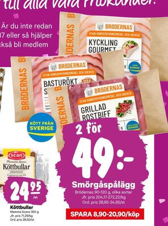 City Gross Smörgåspålägg erbjuda