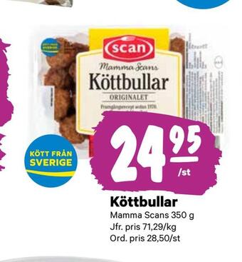 City Gross Köttbullar erbjuda
