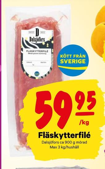 City Gross Fläskytterfilé erbjuda
