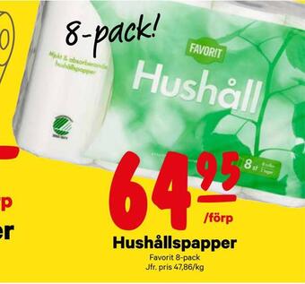 City Gross Hushållspapper erbjuda