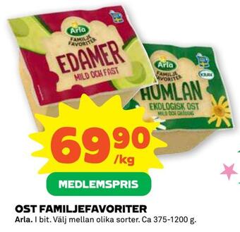 Coop Forum Ost familjefavoriter erbjuda