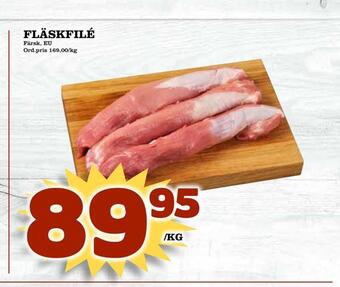 Din Mat Fläskfilé erbjuda