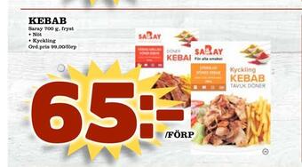 Din Mat Kebab erbjuda