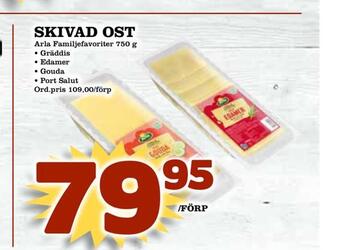 Din Mat Skivad ost erbjuda