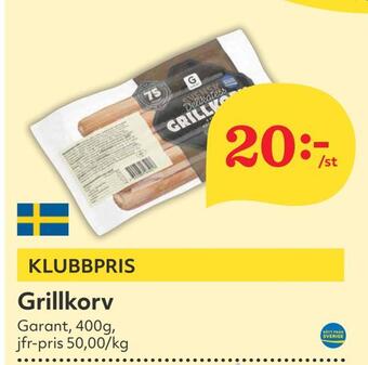 Hemköp Grillkorv erbjuda