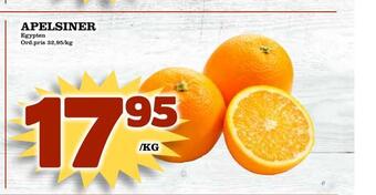 Din Mat Apelsiner erbjuda