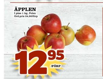 Din Mat Äpplen erbjuda