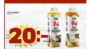 Matvärlden Tensta Mild yoghurt erbjuda