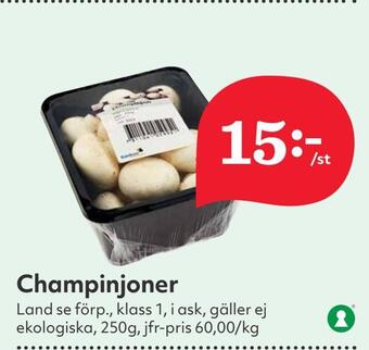 Hemköp Champinjoner erbjuda
