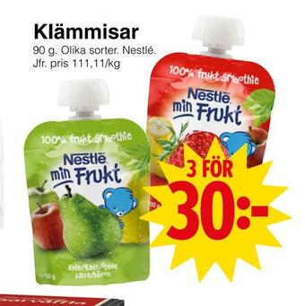 Matöppet Klämmisar erbjuda