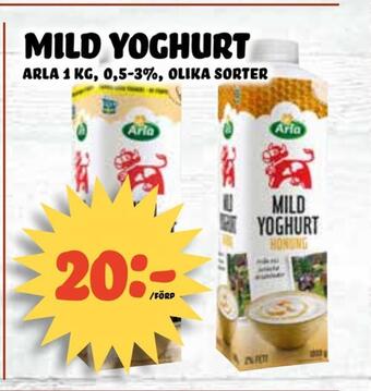 Nelins Mild yoghurt erbjuda