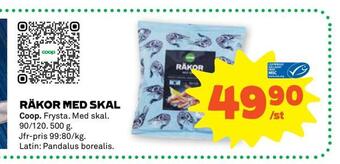 Stora Coop Räkor med skal erbjuda