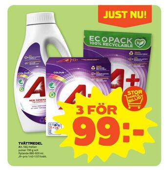 Stora Coop Tvättmedel erbjuda