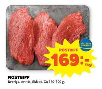 Stora Coop Rostbiff erbjuda