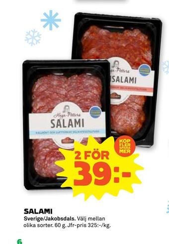 Stora Coop Salami erbjuda