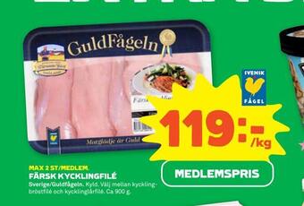 Stora Coop Färsk kycklingfilé erbjuda