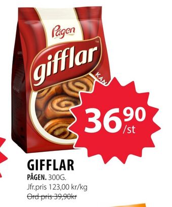 Handlar'n Gifflar erbjuda