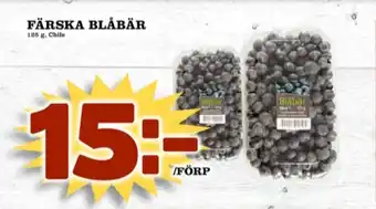 Matdax Normalsaltat blåbär erbjuda