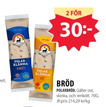 Polarklämma piroger