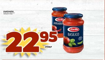 Matdax Barilla pastasås erbjuda