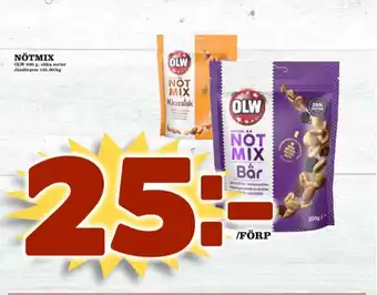 Matdax Olw nötmix erbjuda