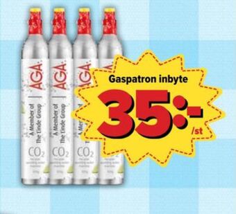 Östenssons Aga kolsyrepatron erbjuda