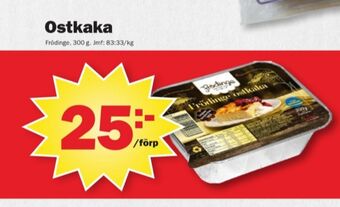 Pekås Frödinge ostkaka erbjuda