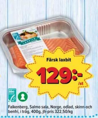 Östenssons Falkenberg seafood laxfilé erbjuda