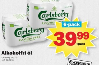 Pekås Carlsberg öl erbjuda