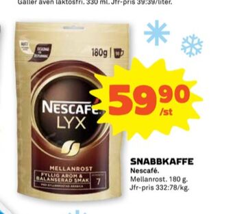 Nescafé lyx instant kaffe