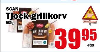 Matdax Tjock grillkorv erbjuda