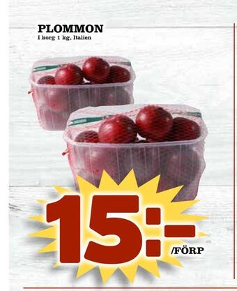 Matdax Plommon erbjuda
