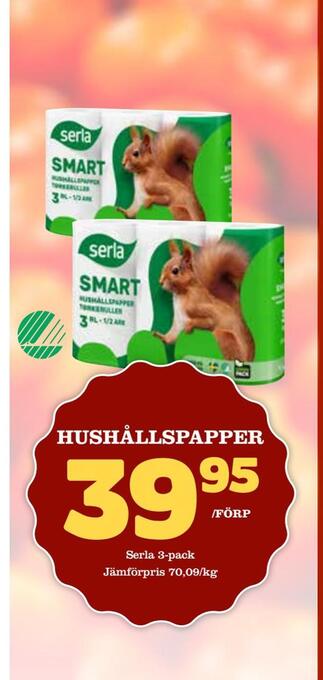 Matdax Hushållspapper erbjuda