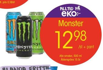 EKO Monster erbjuda