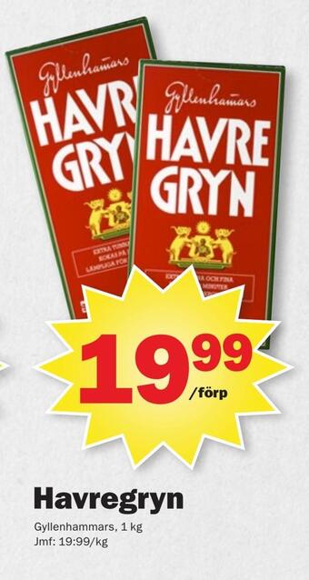 Pekås Havregryn erbjuda