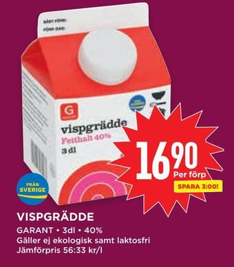 Willys Vispgrädde erbjuda