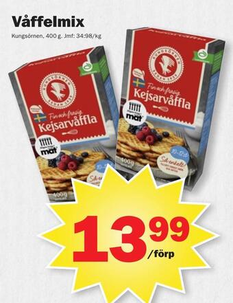 Pekås Våffelmix erbjuda
