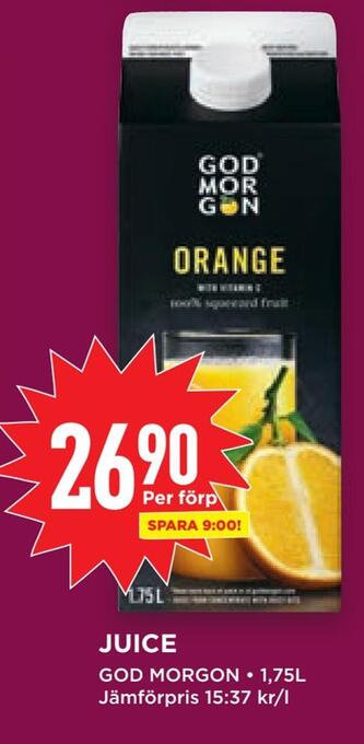 Willys Juice erbjuda