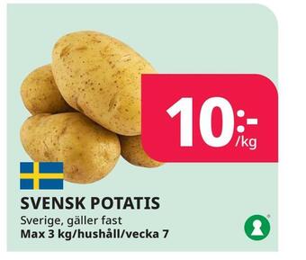 Tempo Svensk potatis erbjuda