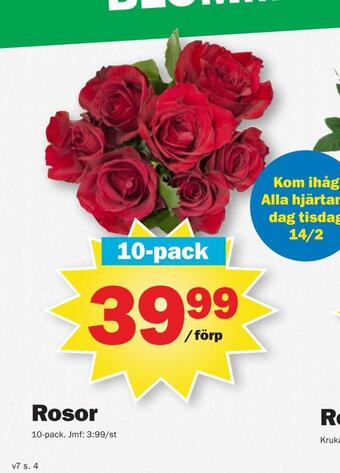 Pekås Rosor erbjuda