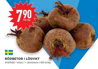 Willys Rödbetor i lösvikt erbjuda