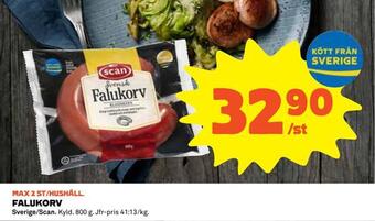 Coop Daglivs Falukorv erbjuda